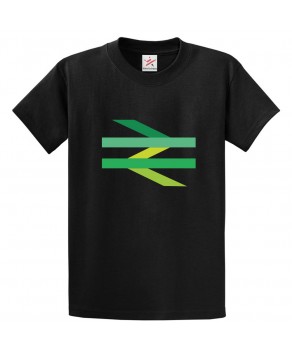 British Rail Double Arrow Novelty Classic Unisex Kids and Adults T-Shirt